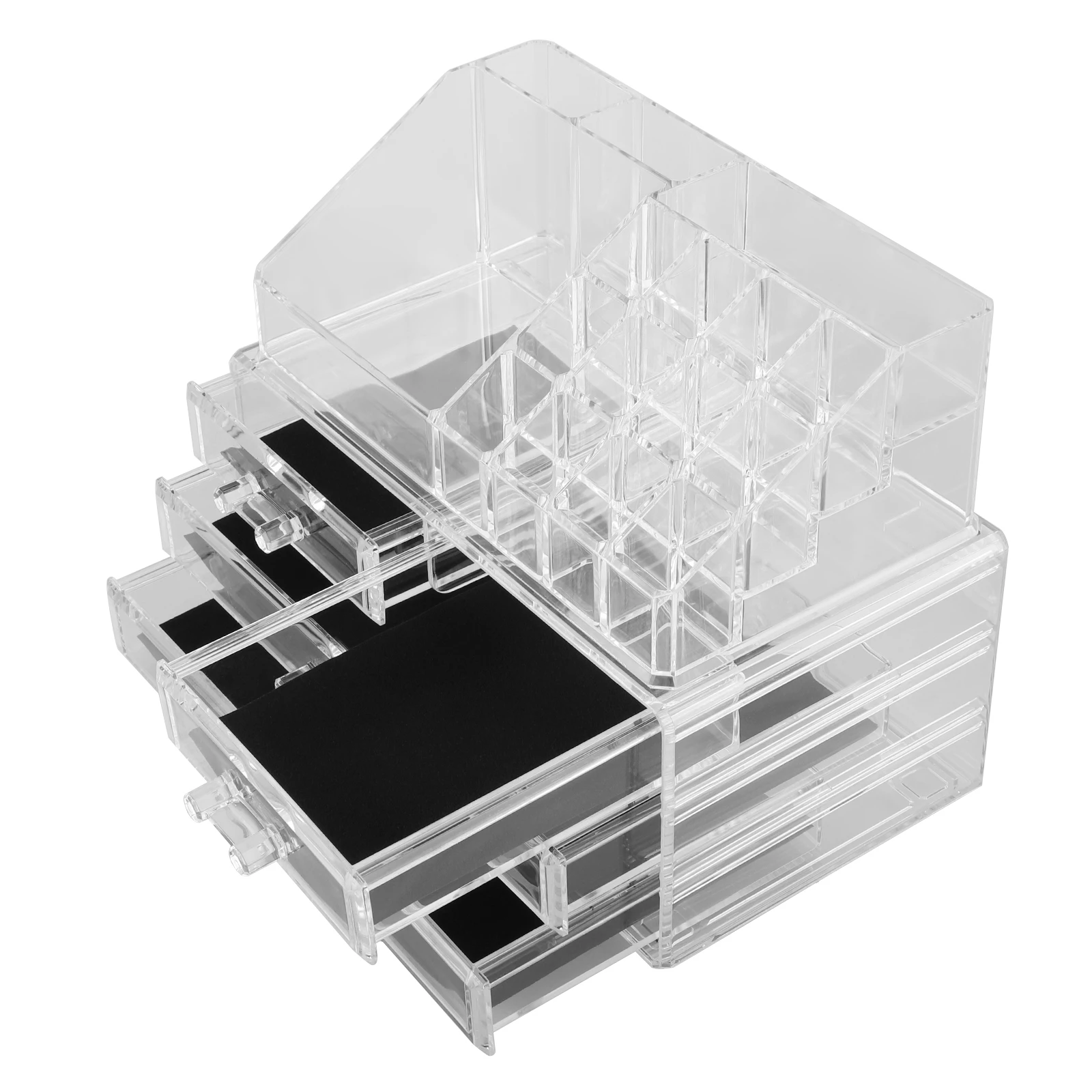 Plastic Makeup Organizer Clear Compact Shelf Blushes Highlighters Eyeshadow Display Stand Cosmetic Storage Box Drawer
Plastic Makeup Organizer Clear Compact Shelf Blushes Highlighters Eyeshadow Display Stand Cosmetic Storage Box Drawer