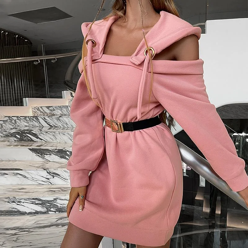 Fashion Women Dress Long Sleeve Girl Sexy Dress Mini Dress Party Dresses Elastic Solid Slim Elegant Vestidos Female Clothing
Fashion Women Dress Long Sleeve Girl Sexy Dress Mini Dress Party Dresses Elastic Solid Slim Elegant Vestidos Female Clothing