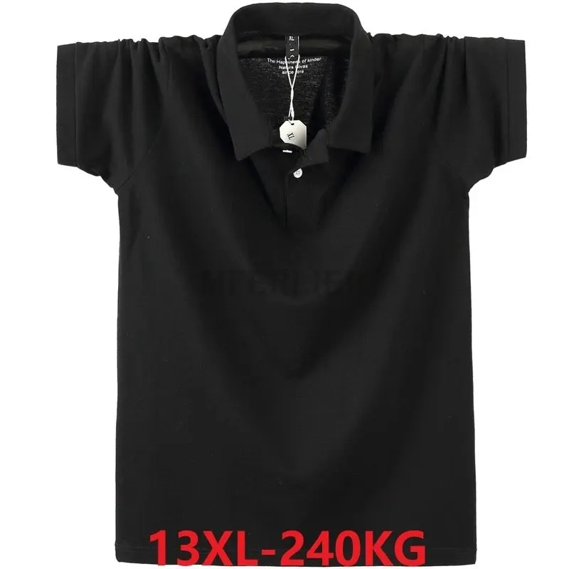 

men plus size big summer Shirts13XL 9XL 10XL 12XL cotton short sleeve tees loose 58 60 64 66 68 70 casual shirt tops mferlier 76