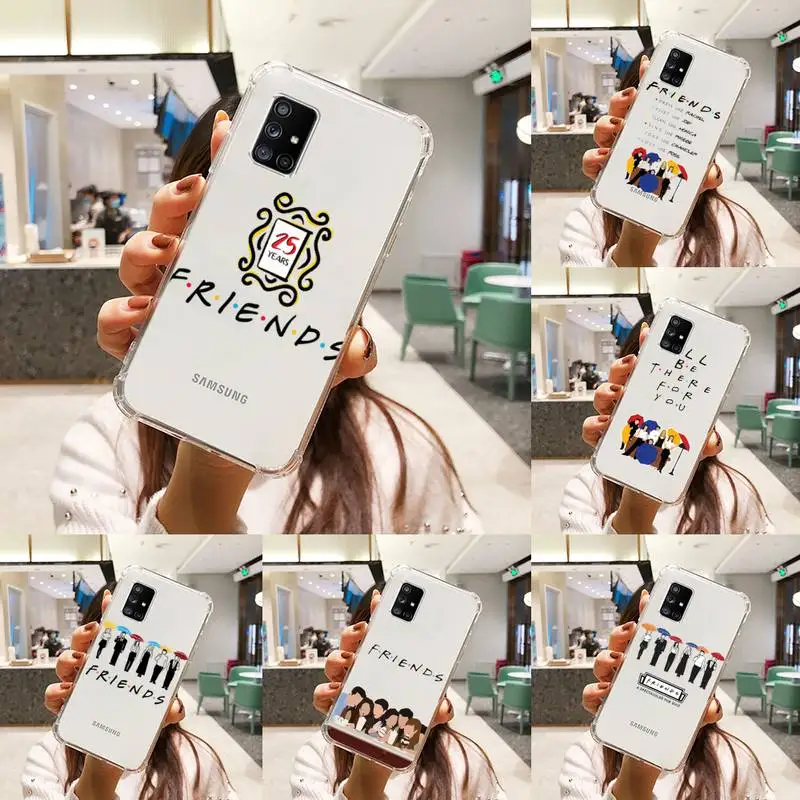 friends TV Phone Case Transparent For Samsung A51 A50 A71 A70 A81 M60S Note S21 S 20 10 9 8 11 E Plus Ultra
friends TV Phone Case Transparent For Samsung A51 A50 A71 A70 A81 M60S Note S21 S 20 10 9 8 11 E Plus Ultra