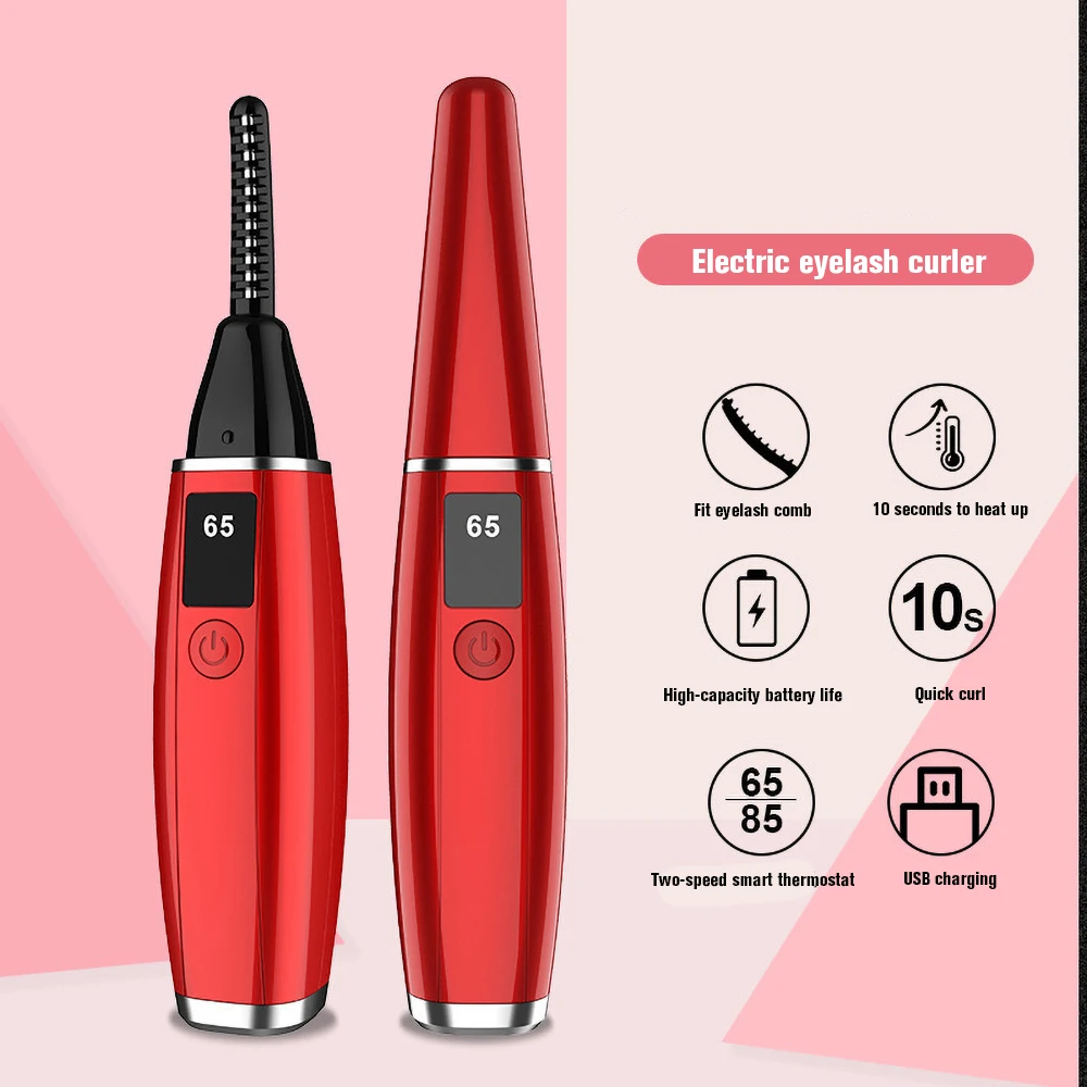 Electric Eyelash Curler Rough And Hard Heated Makeup Eye Lashes Heated Eyelash Curler Applicator Lasting Beauty Tool
Electric Eyelash Curler Rough And Hard Heated Makeup Eye Lashes Heated Eyelash Curler Applicator Lasting Beauty Tool