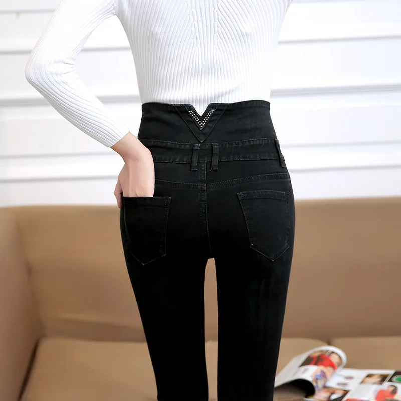 Jeans for women Jeans With High Waist Jeans Woman High Elastic plus size Women Jeans washed casual skinny pencil pants
Jeans for women Jeans With High Waist Jeans Woman High Elastic plus size Women Jeans washed casual skinny pencil pants