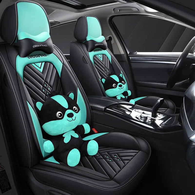 HeXinYan Leather Universal Car Seat covers for Cadillac all models ATS CTS CT6 XTS XT5 SRX ATSL SLS auto accessories car styling
HeXinYan Leather Universal Car Seat covers for Cadillac all models ATS CTS CT6 XTS XT5 SRX ATSL SLS auto accessories car styling