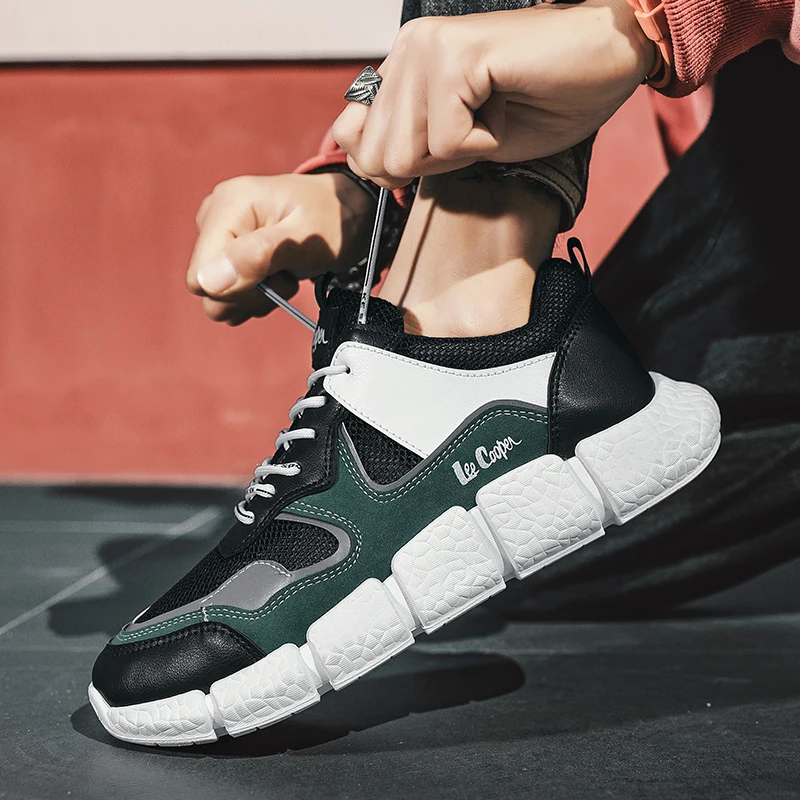 New Men's Sports Shoes Breathable Light Non-slip Rubber Comfortable Outdoor Running Shoes Breathable Mesh Walking Shoes
New Men's Sports Shoes Breathable Light Non-slip Rubber Comfortable Outdoor Running Shoes Breathable Mesh Walking Shoes