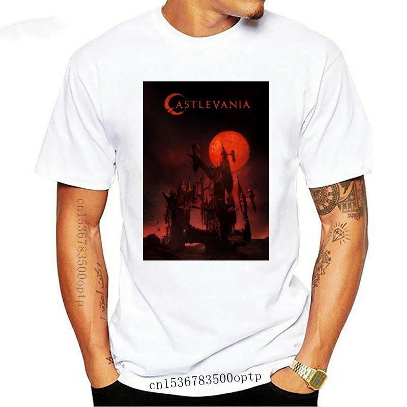 Новинка, футболка Castlevania с постером фильма, винтажная Мужская черная футболка, летняя футболка
Новинка, футболка Castlevania с постером фильма, винтажная Мужская черная футболка, летняя футболка