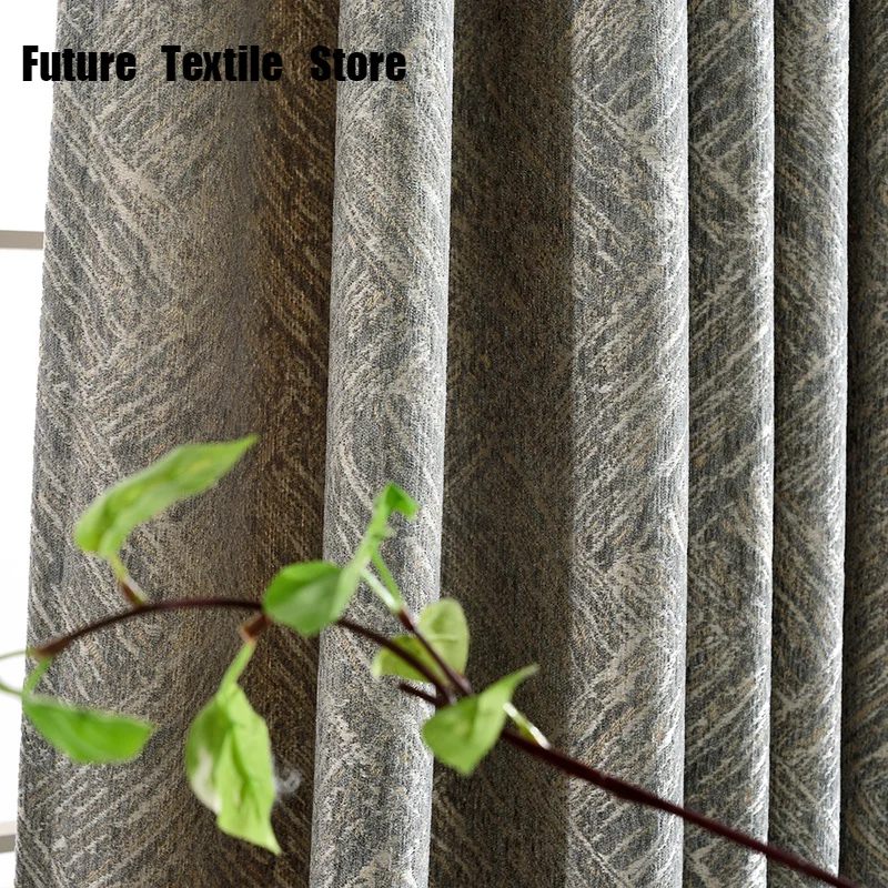 Custom Nordic Minimalist Modern Gray Curtains Semi-Blackout Living Room Bedroom Floating Curtains Finished Product Customization
Custom Nordic Minimalist Modern Gray Curtains Semi-Blackout Living Room Bedroom Floating Curtains Finished Product Customization
