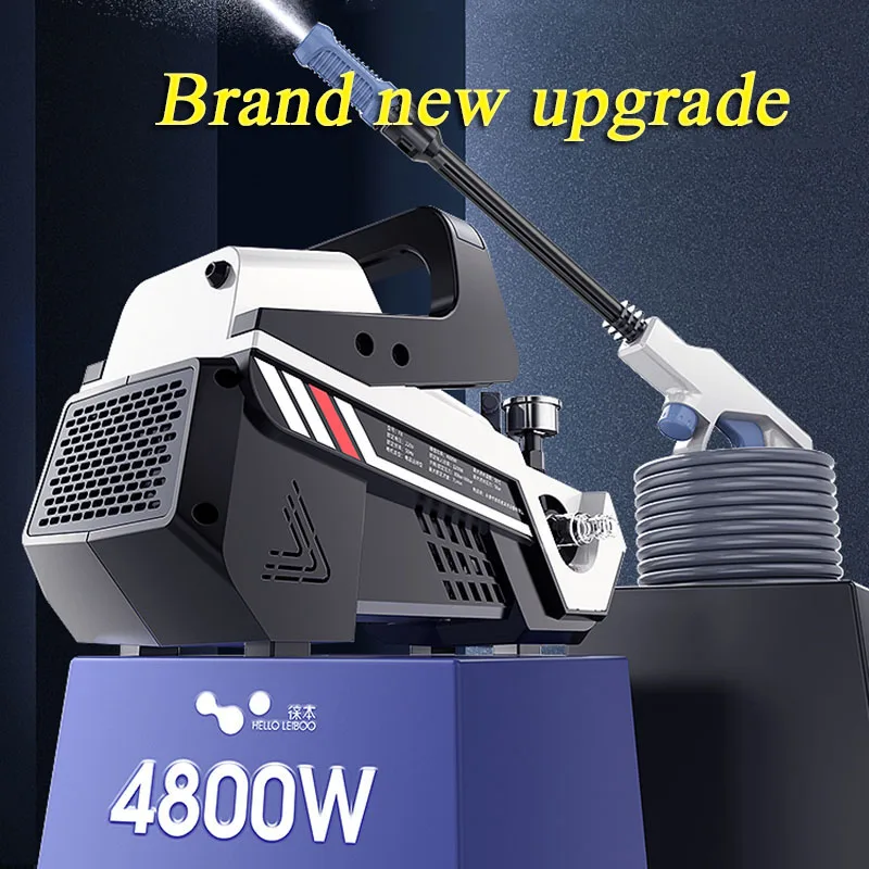 220V Portable High Pressure Car Washing Machine 4800W High Power Motor Water Pump Foam Generator Washer Tornado Auto Accessories
220V Portable High Pressure Car Washing Machine 4800W High Power Motor Water Pump Foam Generator Washer Tornado Auto Accessories