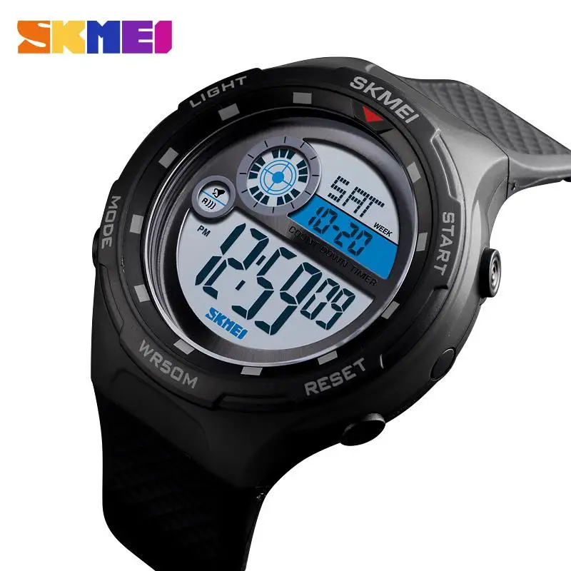SKMEI Top Brand Sport Men Watches Led Digital Outdoor Fashion Alarm Mens Clock Sport Wristwatches Waterproof Relogio Masculi 
SKMEI Top Brand Sport Men Watches Led Digital Outdoor Fashion Alarm Mens Clock Sport Wristwatches Waterproof Relogio Masculi