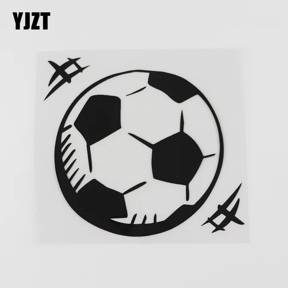 YJZT 13.1CMX12.1CM Soccer Ball Waterproof Decal Vinyl Car Sticker Black/Silver 8A-0876
YJZT 13.1CMX12.1CM Soccer Ball Waterproof Decal Vinyl Car Sticker Black/Silver 8A-0876