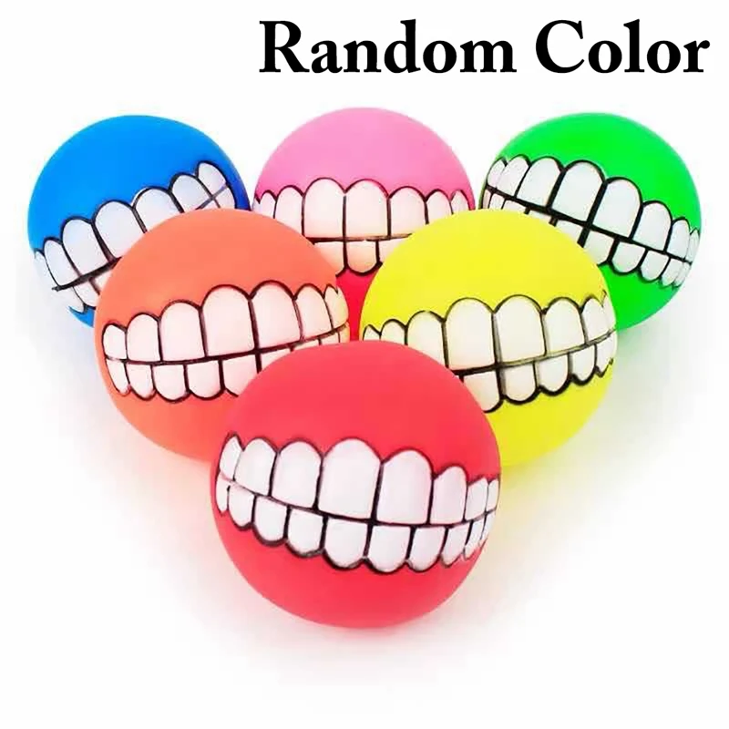 1PCS Random Color Dog Ball Chew Squeaky Interactive Puppy Teething Toy Pet Chewing Ball For Indoor Dog Sound Toy Dorakitten
1PCS Random Color Dog Ball Chew Squeaky Interactive Puppy Teething Toy Pet Chewing Ball For Indoor Dog Sound Toy Dorakitten