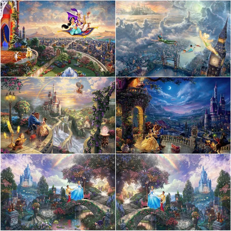 Disney Prince and Princess Fairyland Wall Art Poster and Prints Snow White Beauty and the Beast Canvas Painting Picture Decor
Disney Prince and Princess Fairyland Wall Art Poster and Prints Snow White Beauty and the Beast Canvas Painting Picture Decor