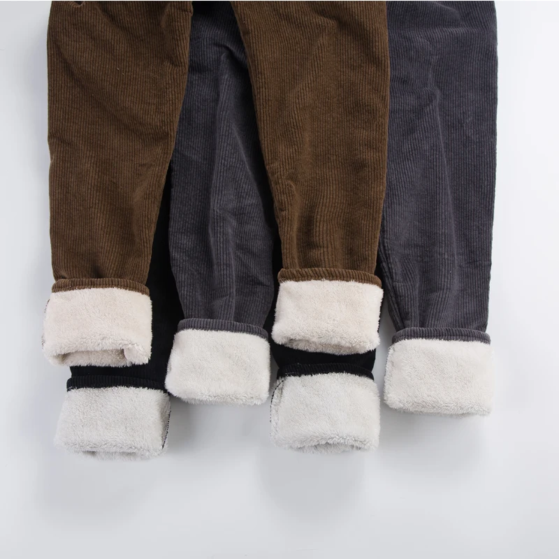 winter lambswool harem pants Women's Keep warm velvet thick corduroy pants Women's elastic high waist casual straight trousers
winter lambswool harem pants Women's Keep warm velvet thick corduroy pants Women's elastic high waist casual straight trousers