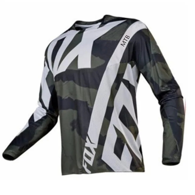 FOXMTB-camisetas para ciclismo de montaña para hombre, ropa deportiva para Motocross, Jersey para ciclismo de montaña, todoterre
FOXMTB-camisetas para ciclismo de montaña para hombre, ropa deportiva para Motocross, Jersey para ciclismo de montaña, todoterre