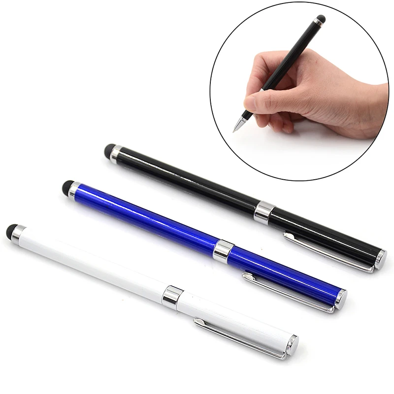 2in1 Multifunction Touch Screen Pen Capacitive Stylus Pen For Smart Phone Tablet Smartphone Capacitor Touch Pens
2in1 Multifunction Touch Screen Pen Capacitive Stylus Pen For Smart Phone Tablet Smartphone Capacitor Touch Pens