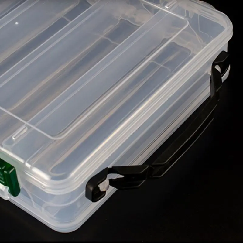 Double-sided Fishing Lure Boxes Fishing Tackle Bait Storage Case Trays Accessory Waterproof Seal Thicker Plastic Hooks
Double-sided Fishing Lure Boxes Fishing Tackle Bait Storage Case Trays Accessory Waterproof Seal Thicker Plastic Hooks
