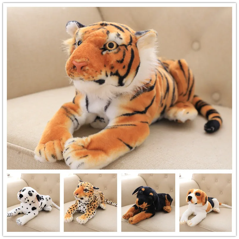 Hot 2019 Lovely New 1pc 45cm Lifelike Soft spotty dog leopard Siberian tiger plush Stuffed Doll Plush simulation Animal Toys
Hot 2019 Lovely New 1pc 45cm Lifelike Soft spotty dog leopard Siberian tiger plush Stuffed Doll Plush simulation Animal Toys