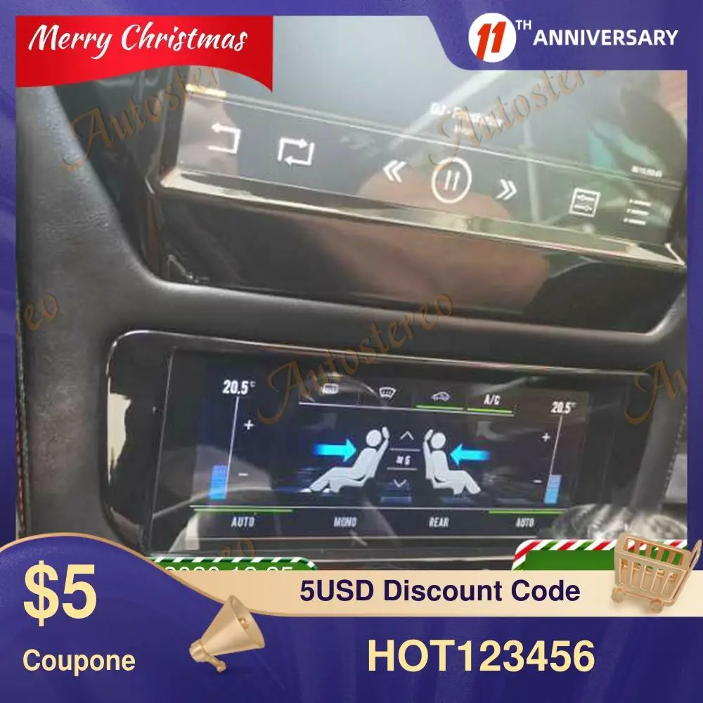 Car Aircon Board For Maserati GT/GC GranTurismo Black Android 9.0 Screen Carbon Fiber Multimedia Player GPS Navigation Head Unit
Car Aircon Board For Maserati GT/GC GranTurismo Black Android 9.0 Screen Carbon Fiber Multimedia Player GPS Navigation Head Unit