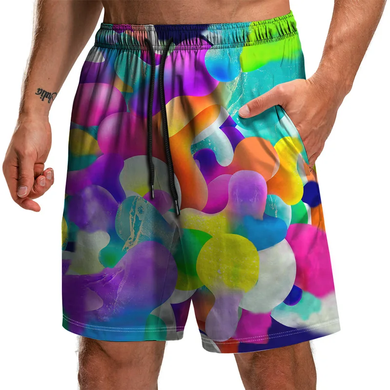 2021New Summer Men's Shorts Fashion Drawstring Loose 3D Color Printing Shorts Male Casual Elastic Band Beach Shorts S-6XL
2021New Summer Men's Shorts Fashion Drawstring Loose 3D Color Printing Shorts Male Casual Elastic Band Beach Shorts S-6XL