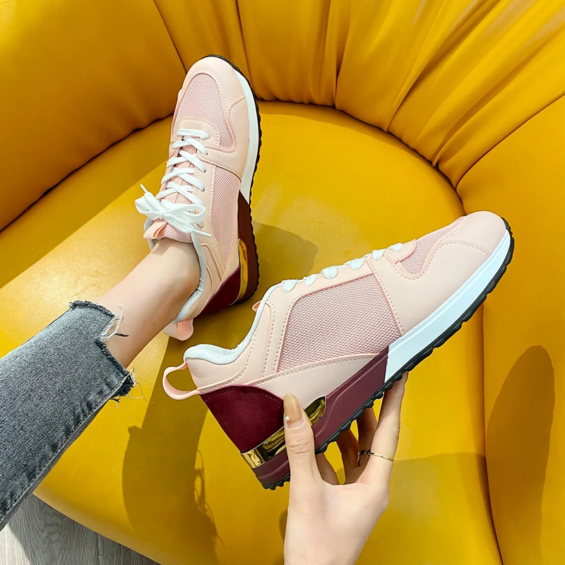Breathable Women's Sneakers Platform Chunky Ladies Fashion Casual Sport Shoes Vulcanize Shoes Plus Size 35-43
Breathable Women's Sneakers Platform Chunky Ladies Fashion Casual Sport Shoes Vulcanize Shoes Plus Size 35-43