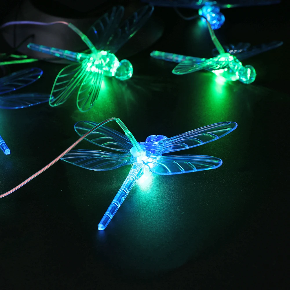LED Dragonfly Wind Chime Light Outdoor Pedant Waterproof Chandelier Garden Decor for Household Outdoor Courtyard Ornament
LED Dragonfly Wind Chime Light Outdoor Pedant Waterproof Chandelier Garden Decor for Household Outdoor Courtyard Ornament