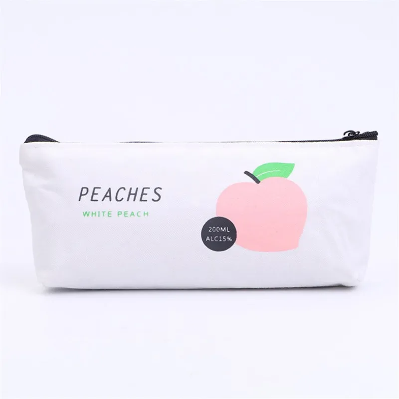 1pc Peach Fruit Canvas Pencil Case School Pencil Cases for Girl Stationery Canvas Pencil Bag School Supplies Back to School
1pc Peach Fruit Canvas Pencil Case School Pencil Cases for Girl Stationery Canvas Pencil Bag School Supplies Back to School