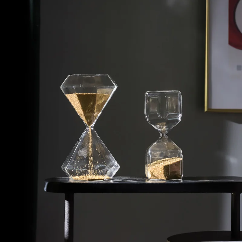 Creative Glass Hourglass Time Timer Desktop Decorative Ornaments Nordic Decor Home Decoration Accessories Golden Sand Clock 
Creative Glass Hourglass Time Timer Desktop Decorative Ornaments Nordic Decor Home Decoration Accessories Golden Sand Clock