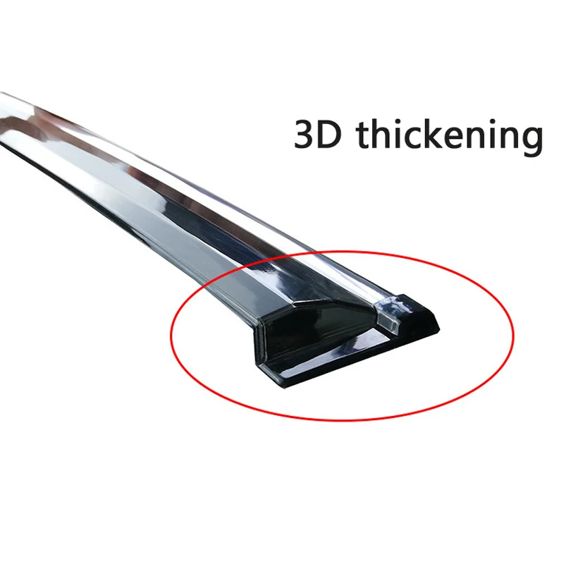 Gm Rain-shield SUV Modified GM sedan/OFF-road vehicle/luxury car 3D plating shiny strip rain-shield 4-piece assembly awnings she
Gm Rain-shield SUV Modified GM sedan/OFF-road vehicle/luxury car 3D plating shiny strip rain-shield 4-piece assembly awnings she