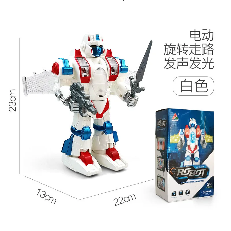 23CM Big Size Electric Robot With Music Singing Walking Dancing Action Figure Model Toys For Children Boys Kids Christmas Gift
23CM Big Size Electric Robot With Music Singing Walking Dancing Action Figure Model Toys For Children Boys Kids Christmas Gift
