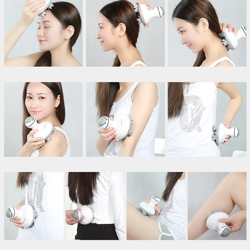 Electric Scalp Massager Portable Head Scratcher Massage Handheld with Tissue Kneading Stress Release Full Body Massage health 
Electric Scalp Massager Portable Head Scratcher Massage Handheld with Tissue Kneading Stress Release Full Body Massage health