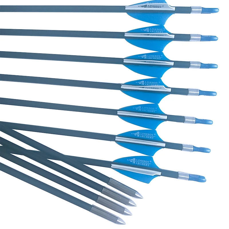 12pcs Archery Pure Carbon Arrows Spine800 30inch Arrows Point 80gr Vanes 1.75inch for Recurve Bow Hunting Shooting
12pcs Archery Pure Carbon Arrows Spine800 30inch Arrows Point 80gr Vanes 1.75inch for Recurve Bow Hunting Shooting