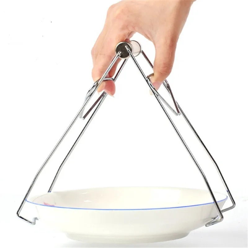 New Stainless Steel Foldable Hot Dish Plate Bowl Clip Pots Gripper Crockery Holder Clamp Tongs Claw Holder Lifting Kitchen Tools
New Stainless Steel Foldable Hot Dish Plate Bowl Clip Pots Gripper Crockery Holder Clamp Tongs Claw Holder Lifting Kitchen Tools