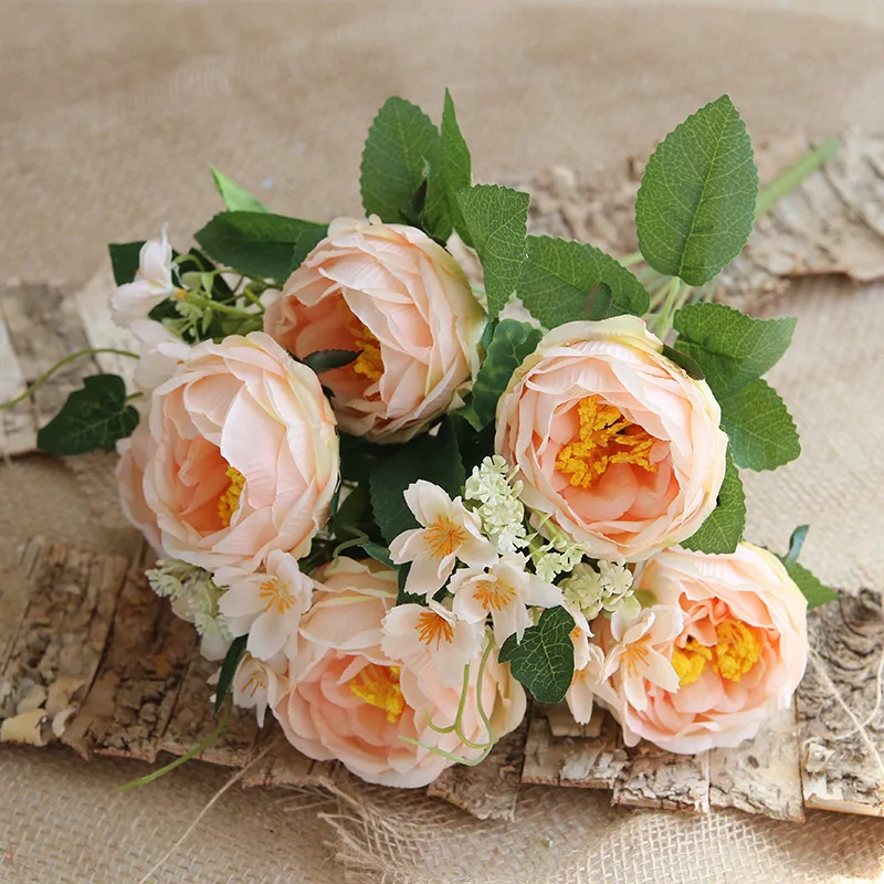 Vivid Big Peony High Quality Artificial Flowers Bouquet Autumn Winter Silk Fake Flowers Wedding Home Decoration 1PC
Vivid Big Peony High Quality Artificial Flowers Bouquet Autumn Winter Silk Fake Flowers Wedding Home Decoration 1PC