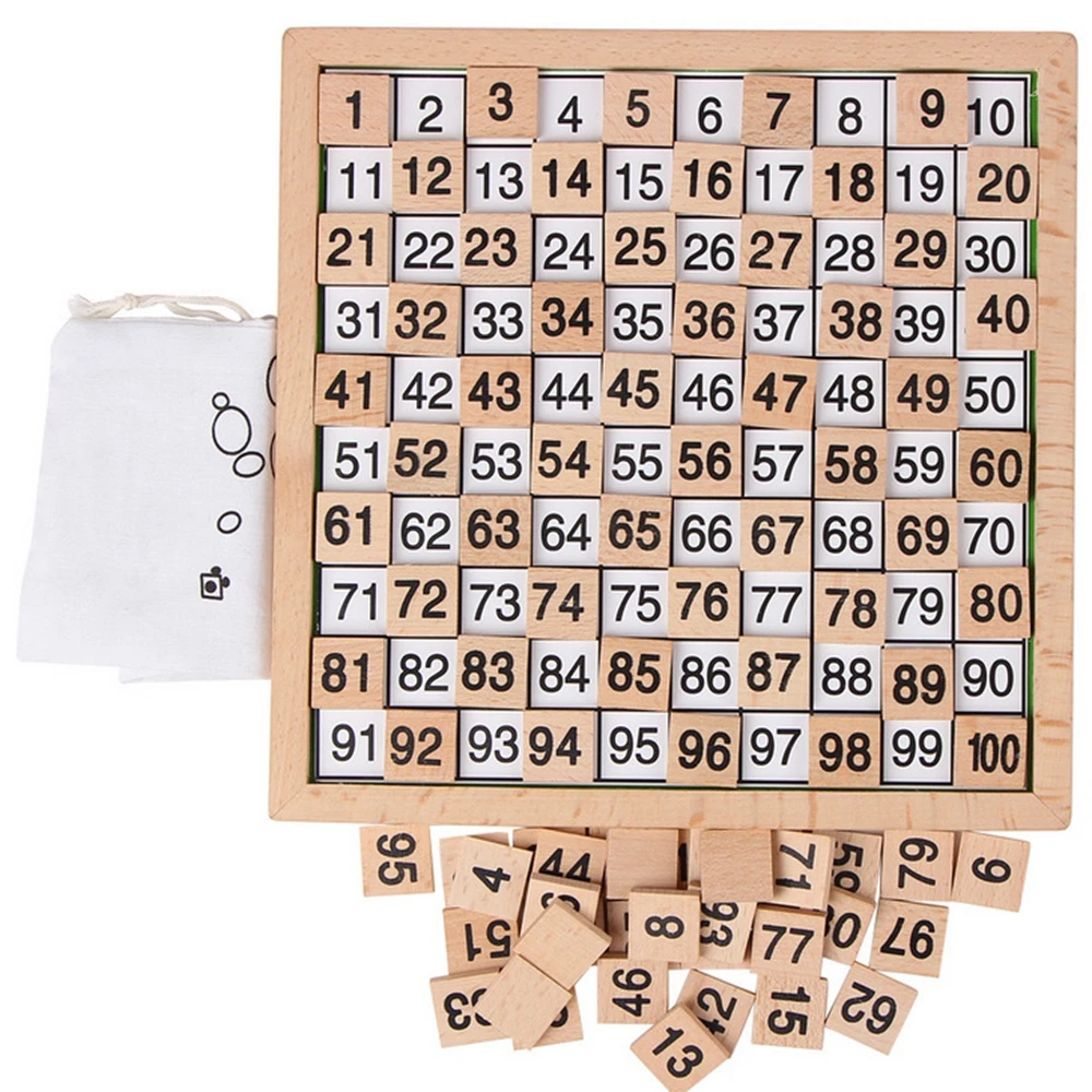 Montessori Puzzles Education Wooden Toys 1-100 Digit Cognitive Math Toy Teaching Logarithm Version Kid Early Learning Gift
Montessori Puzzles Education Wooden Toys 1-100 Digit Cognitive Math Toy Teaching Logarithm Version Kid Early Learning Gift