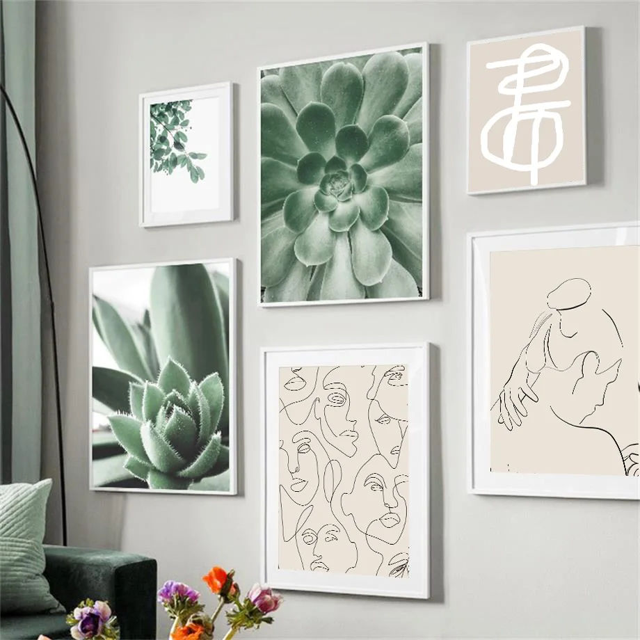 Nordic Style Green Leaf Succulent Plant Abstract Lines Wall Art Canvas Print Painting Poster for Living Room Bedroom Home Decor
Nordic Style Green Leaf Succulent Plant Abstract Lines Wall Art Canvas Print Painting Poster for Living Room Bedroom Home Decor