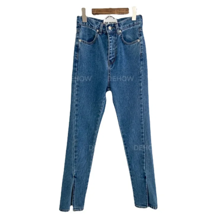 Split Straight Jeans Women's High Waist Jeans Split Flared Pants Ladies Washed Skinny Jeans Slimming Denim Trousers Streetwear
Split Straight Jeans Women's High Waist Jeans Split Flared Pants Ladies Washed Skinny Jeans Slimming Denim Trousers Streetwear