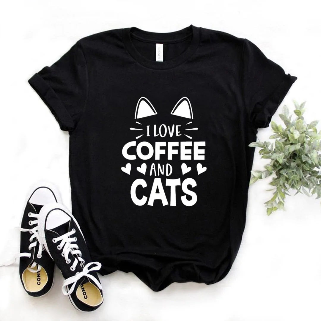 Женская свободная футболка с принтом I Love Coffee And Cat, с коротким рукавом и круглым вырезом
Женская свободная футболка с принтом I Love Coffee And Cat, с коротким рукавом и круглым вырезом