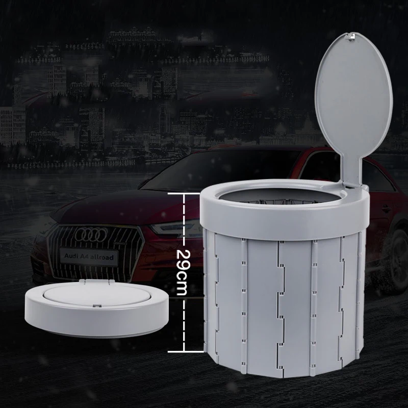 Car Folding Potty Toilet Portable Toilet Seat Travel Commode Toilet Outdoor Camping Supplies Waterproof Toilet with Storage Bag
Car Folding Potty Toilet Portable Toilet Seat Travel Commode Toilet Outdoor Camping Supplies Waterproof Toilet with Storage Bag