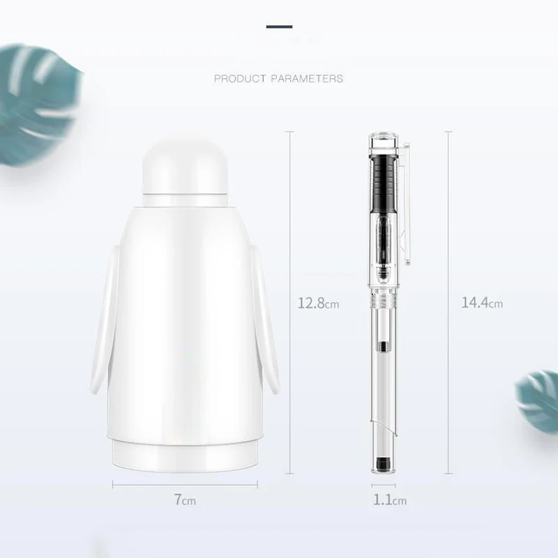 N Automatic Ink Fountain Pen Fountain Pens for Writing Automatic Ink Pen Transparent Pen Student Pen Beginners Available
N Automatic Ink Fountain Pen Fountain Pens for Writing Automatic Ink Pen Transparent Pen Student Pen Beginners Available