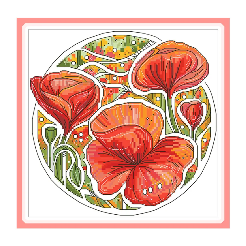 Цветущий Маки наборы для вышивки крестиком чистый холст вышивка рукоделие Наборы 11CT 14CT Diy Ручная работа ремесла Картины домашний декор
Цветущий Маки наборы для вышивки крестиком чистый холст вышивка рукоделие Наборы 11CT 14CT Diy Ручная работа ремесла Картины домашний декор