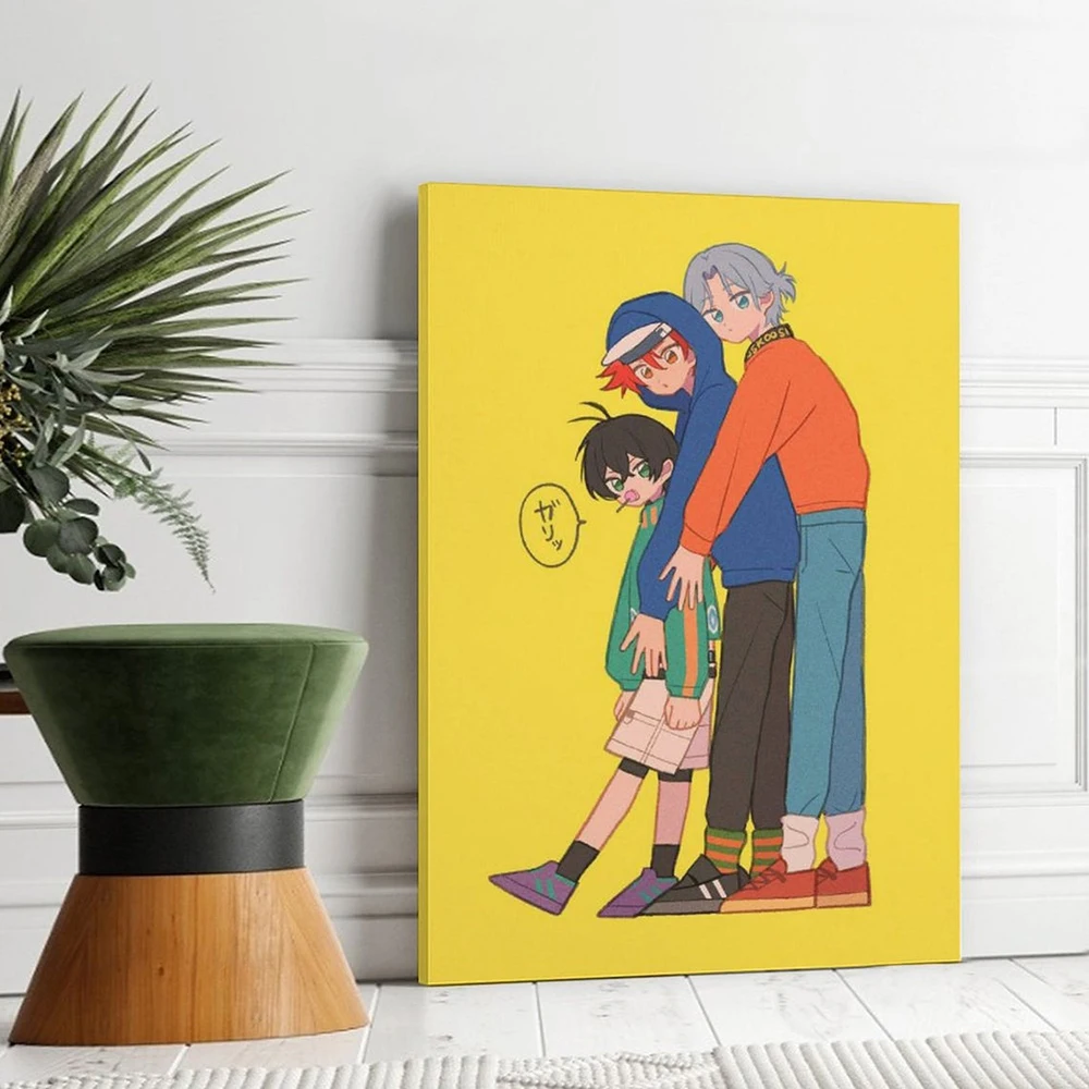 Wall Art Langa Reki Miya Poster Printed Modular SK8 The Infinity Anime Canvas Painting Home Decor Skateboard Pictures Framework
Wall Art Langa Reki Miya Poster Printed Modular SK8 The Infinity Anime Canvas Painting Home Decor Skateboard Pictures Framework