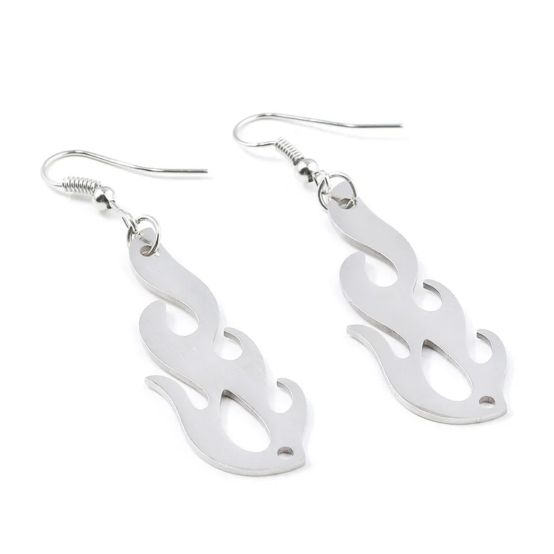 American and European Film or Television Zinc Alloy White Fashionable Women Flame Earrings Pendent and Necklace Jewelry Gift
American and European Film or Television Zinc Alloy White Fashionable Women Flame Earrings Pendent and Necklace Jewelry Gift