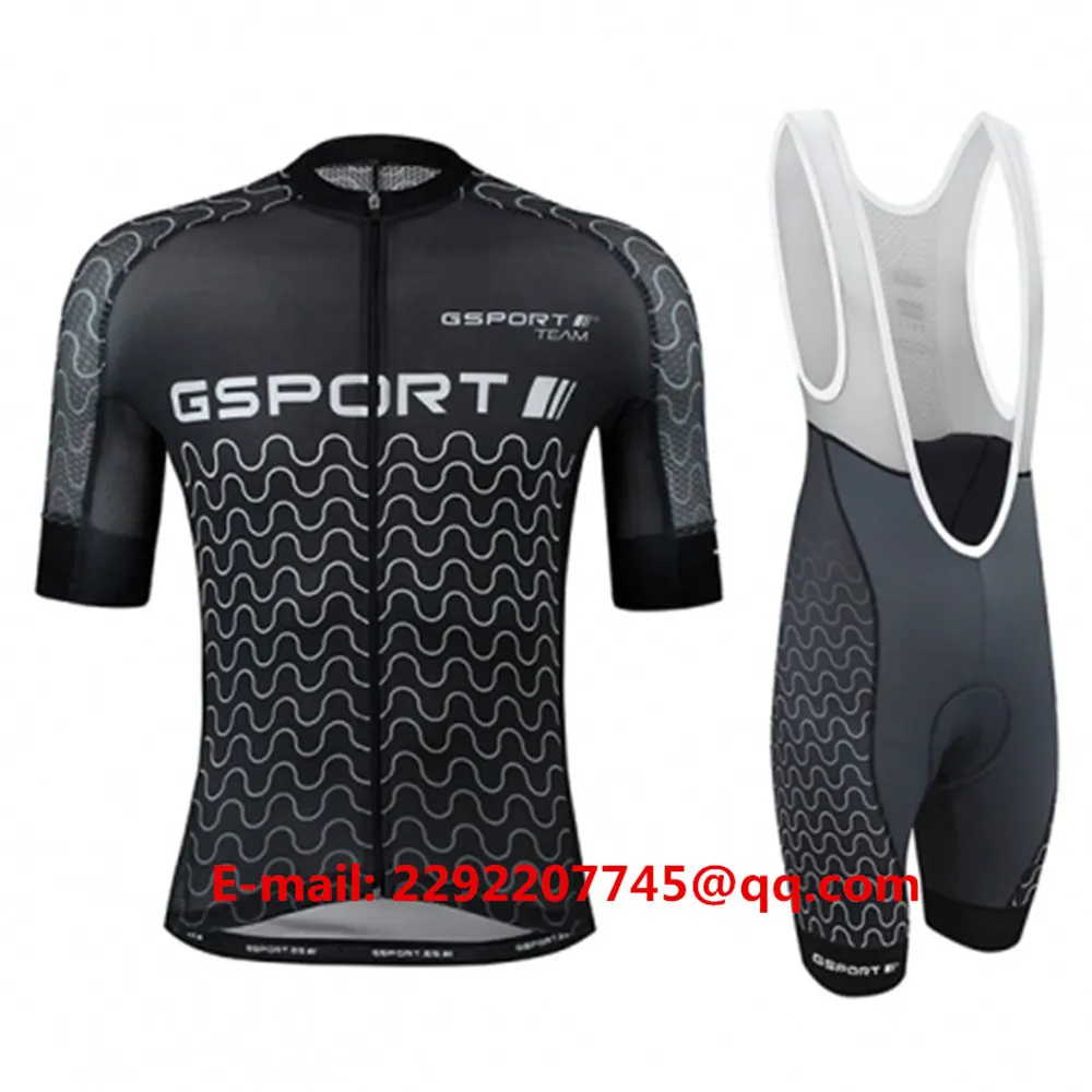 GSPORT Top team 2020 Велоспорт Джерси летняя мужская велосипедная одежда Mallot нагрудник