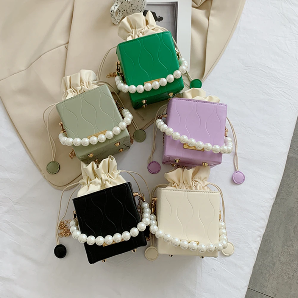 Fashion Women Pure Color Mini Square Box PU Leather Shoulder Crossbody Messenger Bag Casual Ladies Drawstring Purse Handbags
Fashion Women Pure Color Mini Square Box PU Leather Shoulder Crossbody Messenger Bag Casual Ladies Drawstring Purse Handbags