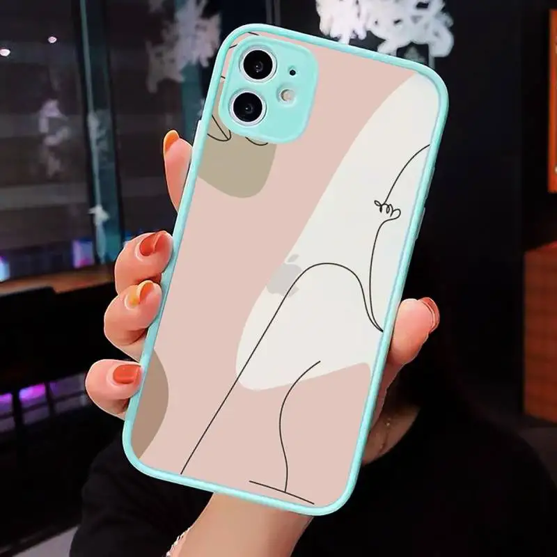 Abstract line art sexy Phone Case Matte Transparent for iPhone 7 8 11 12 s mini pro X XS XR MAX Plus cover funda
Abstract line art sexy Phone Case Matte Transparent for iPhone 7 8 11 12 s mini pro X XS XR MAX Plus cover funda