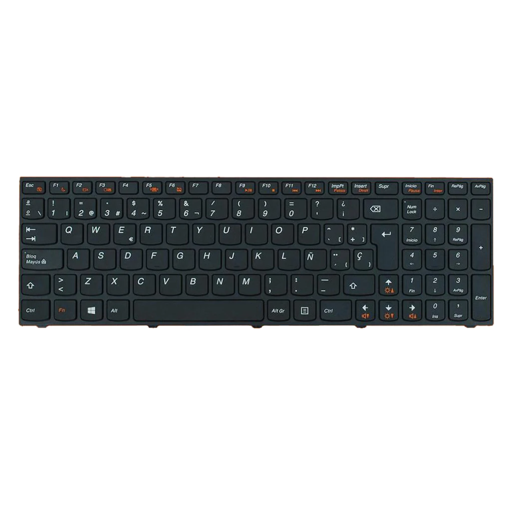 Клавиатура для ноутбука Lenovo B5400, M5400, черная раскладка с испанским языком 
Клавиатура для ноутбука Lenovo B5400, M5400, черная раскладка с испанским языком