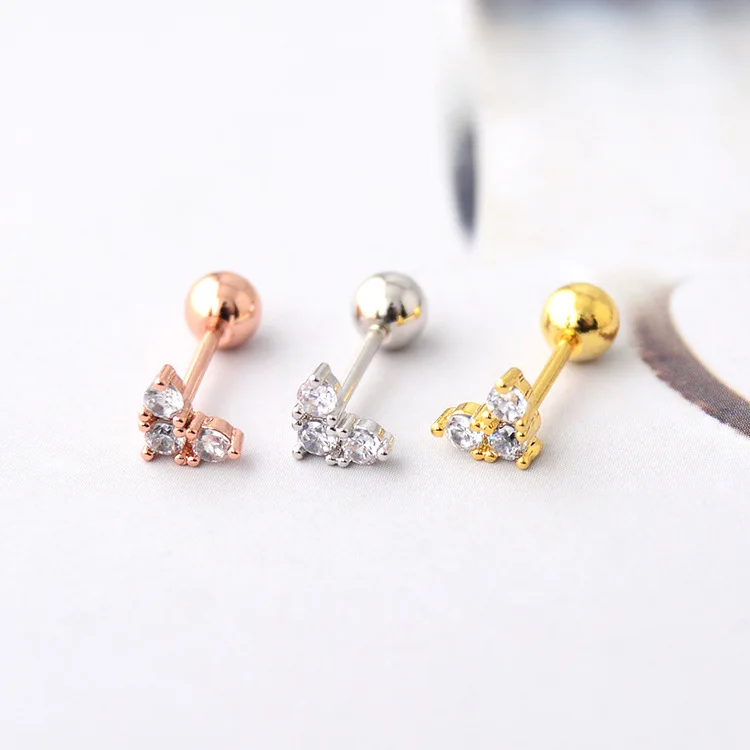 1 pcs Fine Sterling Silver Simple Fashion Heart Crystal Stud Earrings Women Gold Sweet Wedding Diamond Jewelry Gift
1 pcs Fine Sterling Silver Simple Fashion Heart Crystal Stud Earrings Women Gold Sweet Wedding Diamond Jewelry Gift