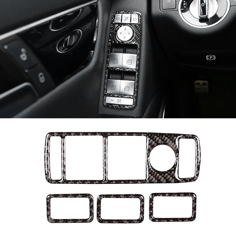 Кнопка переключателя стеклоподъемника из углеродного волокна для Mercedes Benz W204 A B C E CLA GL GLA GLE ML
Кнопка переключателя стеклоподъемника из углеродного волокна для Mercedes Benz W204 A B C E CLA GL GLA GLE ML