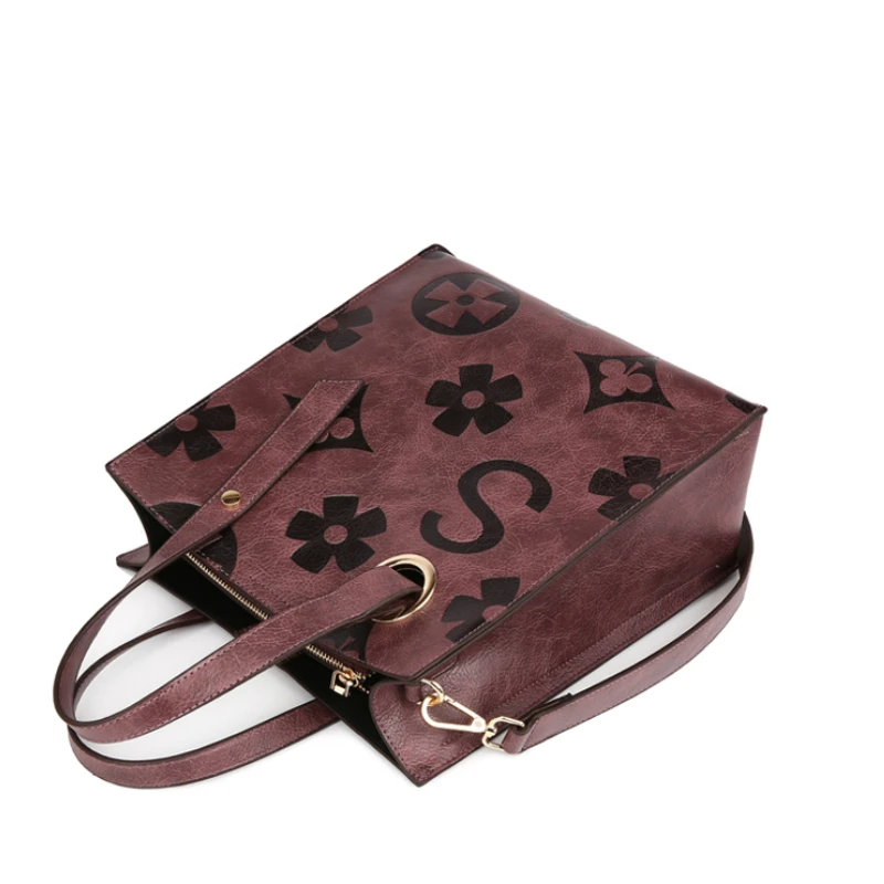 Fashion Flower Patter Handbags for Women Genuine Leather Ladies Single Shoulder Bag Large Capacity Casual Tote Bags Sac A Main
Fashion Flower Patter Handbags for Women Genuine Leather Ladies Single Shoulder Bag Large Capacity Casual Tote Bags Sac A Main