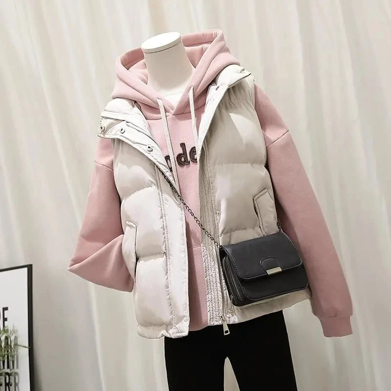 2023 New Winter Women Vest Coat Casual Stand-up Collar Sleeveless Thicken Warm Zipper Cotton-Padded Vest Waistcoat Plus Size 3XL
2023 New Winter Women Vest Coat Casual Stand-up Collar Sleeveless Thicken Warm Zipper Cotton-Padded Vest Waistcoat Plus Size 3XL