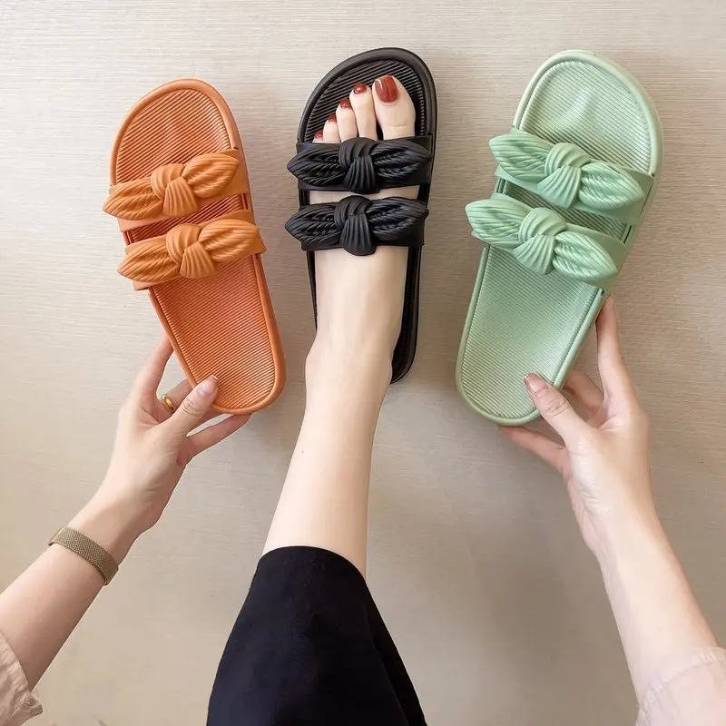 Flat Shoes Female Woman's Slippers Slides Low Platform Butterfly-Knot Fashion 2021 Massage Soft Luxury Summer Butterfly-knot Rub
Flat Shoes Female Woman's Slippers Slides Low Platform Butterfly-Knot Fashion 2021 Massage Soft Luxury Summer Butterfly-knot Rub